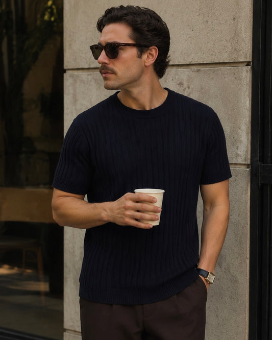 T-Shirt XAVIER | Marino