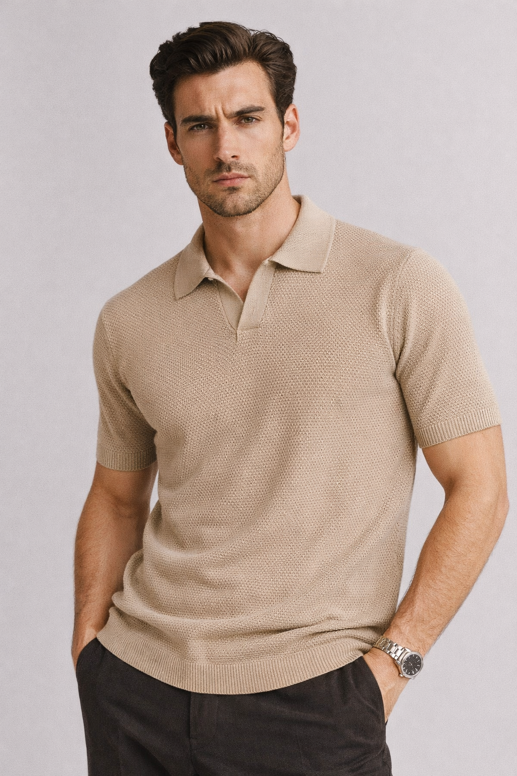 Polo LUCAS Beige