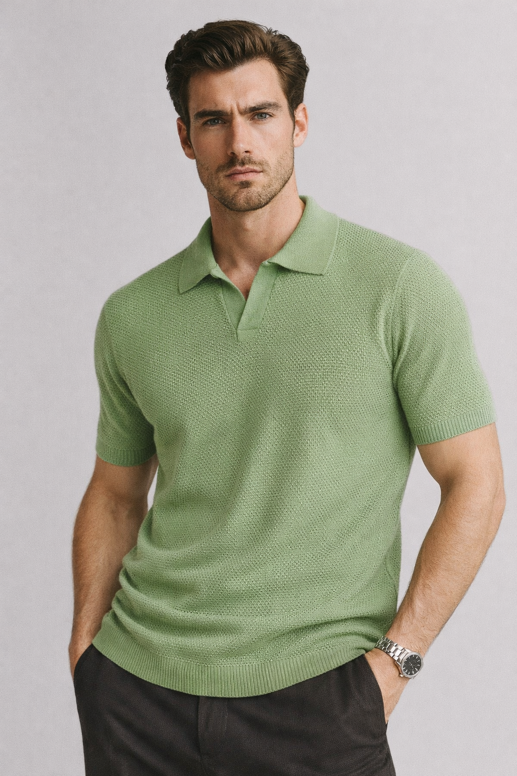 Polo LUCAS Pistache