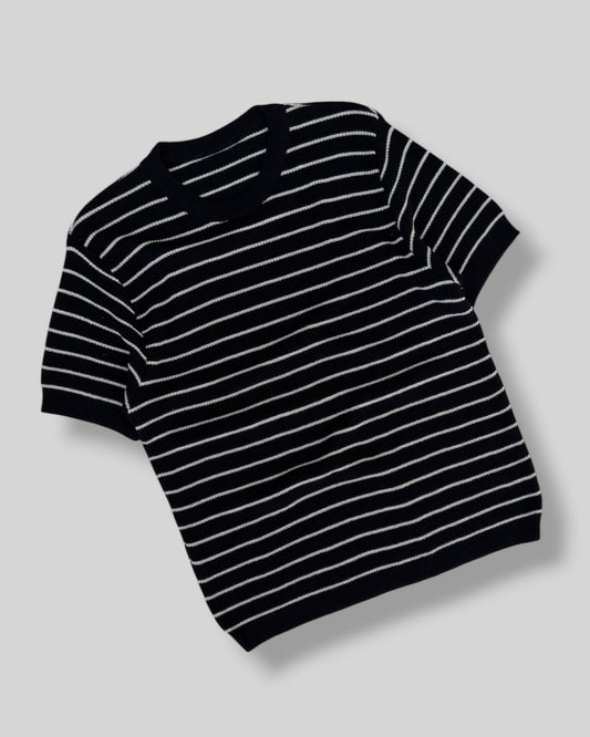T-Shirt MANUEL Marino + Crema