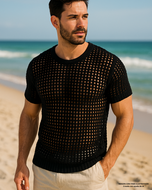 T-Shirt YAIR Negra