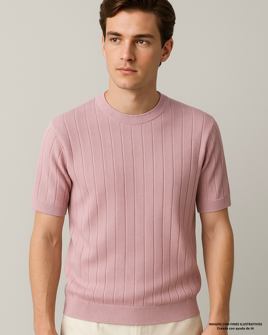 T-Shirt LORENZO Rosa