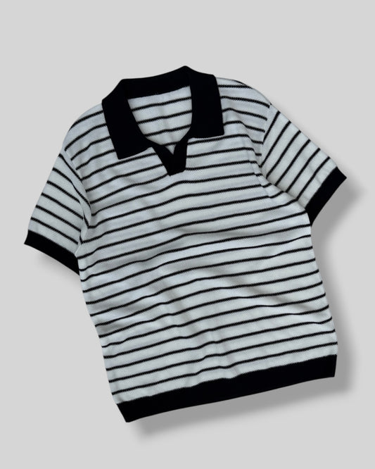 Polo MAGNO Crema + Marino